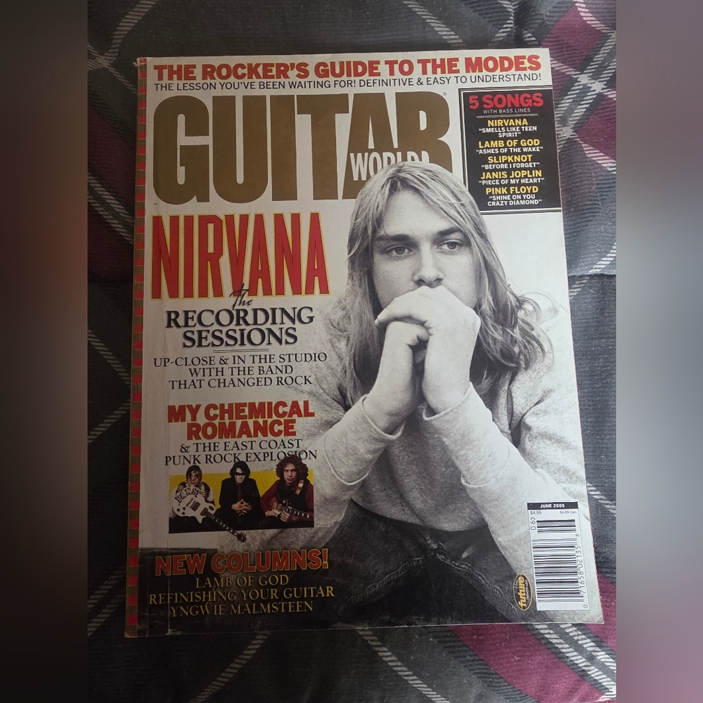 GUITAR WORLD JUN 2005 NIRVANA/ MY CHEMICAL ROMANCE